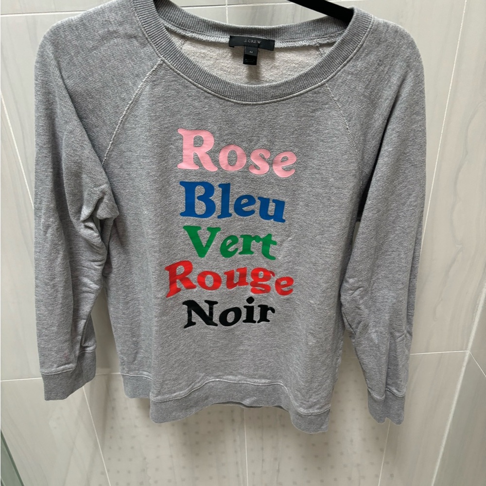 J crew sweat shirt